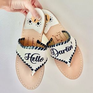 Jack Rogers x Draper James Hello Darlin' Sandals